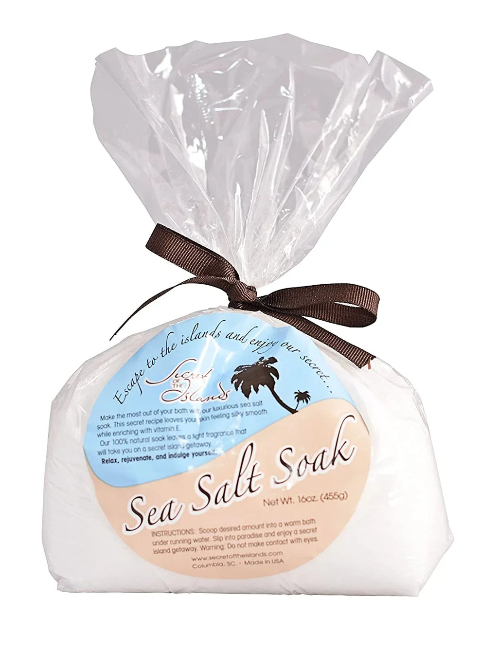 of the Coconut Islands Scrub Secret Salt 16oz