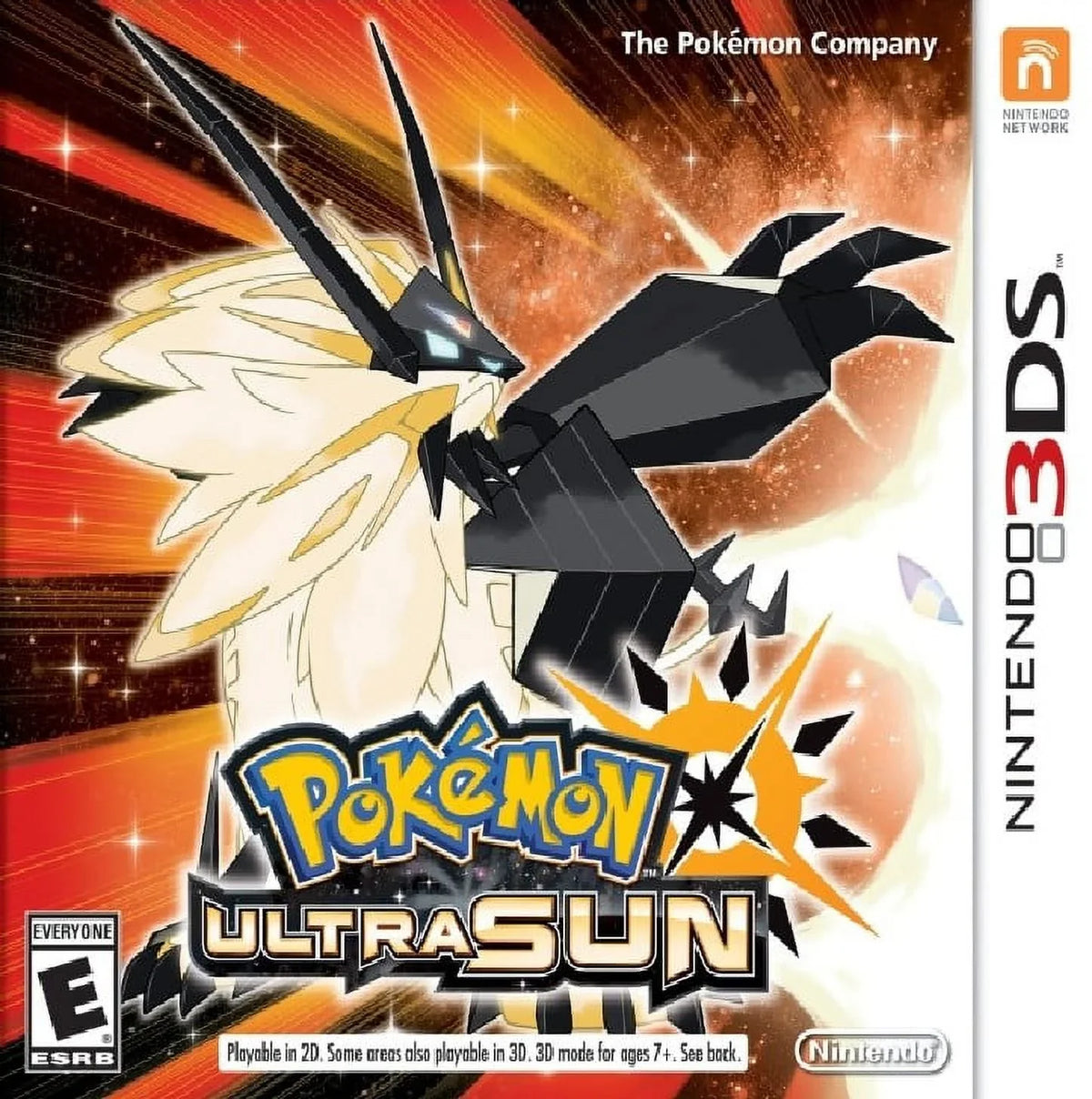 Ultra Sun 3DS) Pokemon (Refurbished) RPG Game Restored (Nintendo