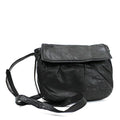 Shoulder Bag Ladies Leather Black Pre-Owned (Good) Anagram Loewe LOEWE