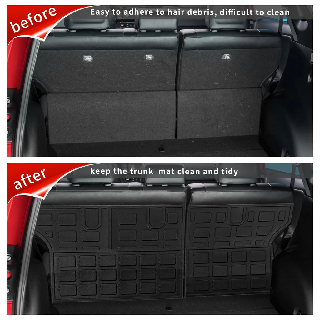 (Non-Hybrid) All Accessories Trunk climate 2013-2018 TPE RAV4 Rav4 Mats Rear Fit