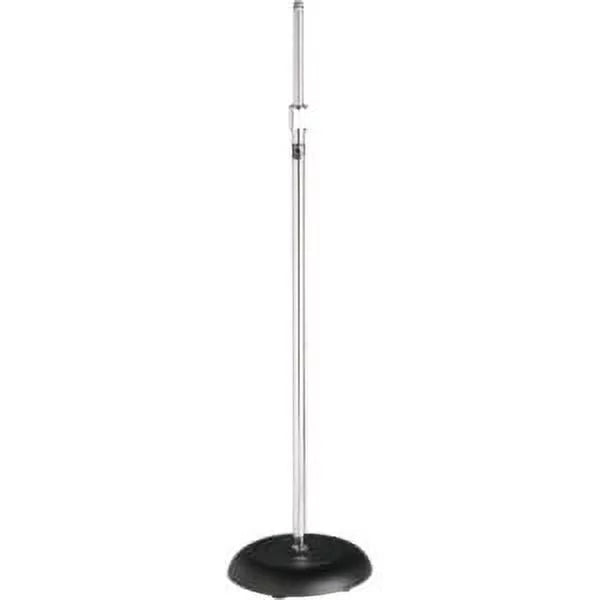 Shure - - chrome Stand MS-10C gray, - floor-standing for microphone - metallic