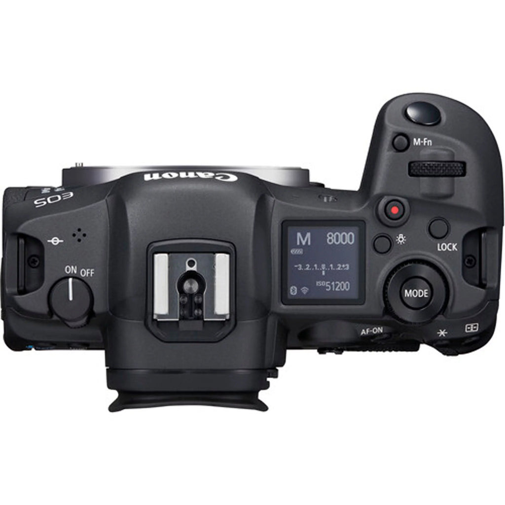 Camera 2pc Mirrorless Only) 64GB Canon EOS + + More R5 Cards + Case (Body Tripod Memory &