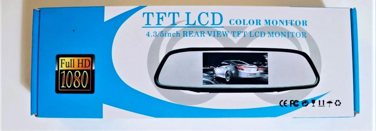 Canadamotorking To Mirror Hold Camera, 4AMCA Up 4inch W View Bracket Back Ignition Rear Coil Camera, JPH-4C303 Wires