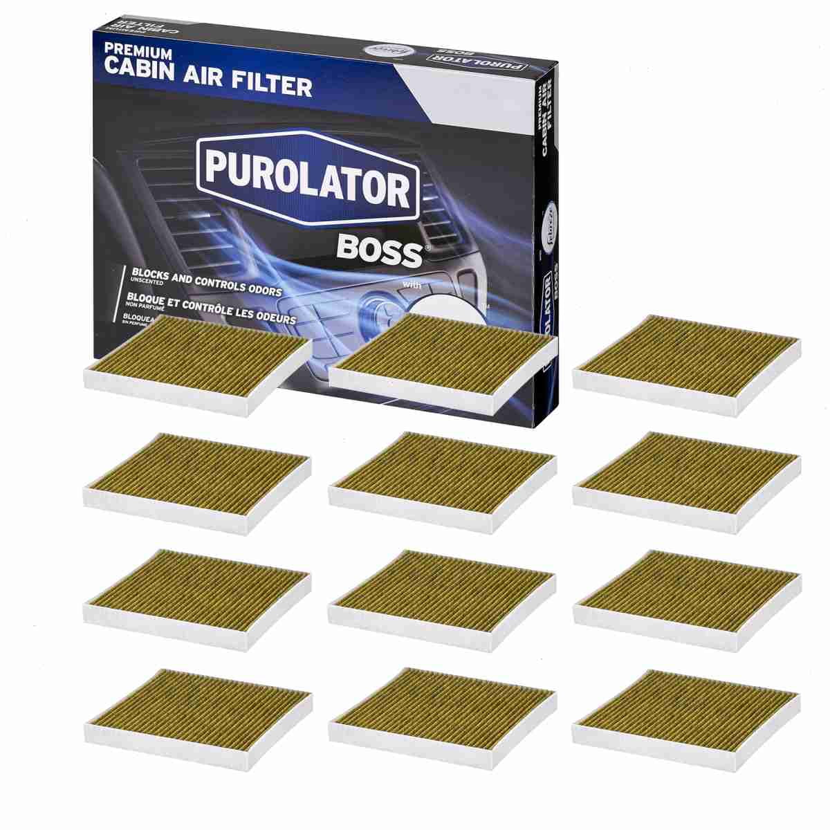 2013-2018 1500, RAM 12 Air HVAC COMPASS 2007-2018 Purolator JEEP select: Fits BOSS Conditioning for Air Cabin PBC25869 Filters Ventilation Vent pc Heating Filters 842