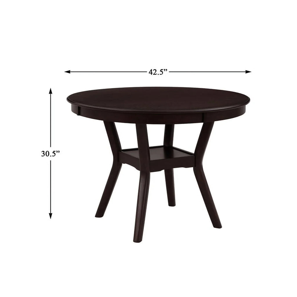 Dining in Espresso Set Shankmen Lexicon 5 Wood Piece