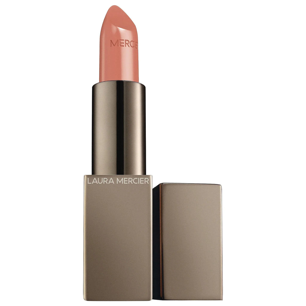 Rouge - Essentiel Silky - brown Nude Cream Lipstick Nouveau Mercier Laura pink nude