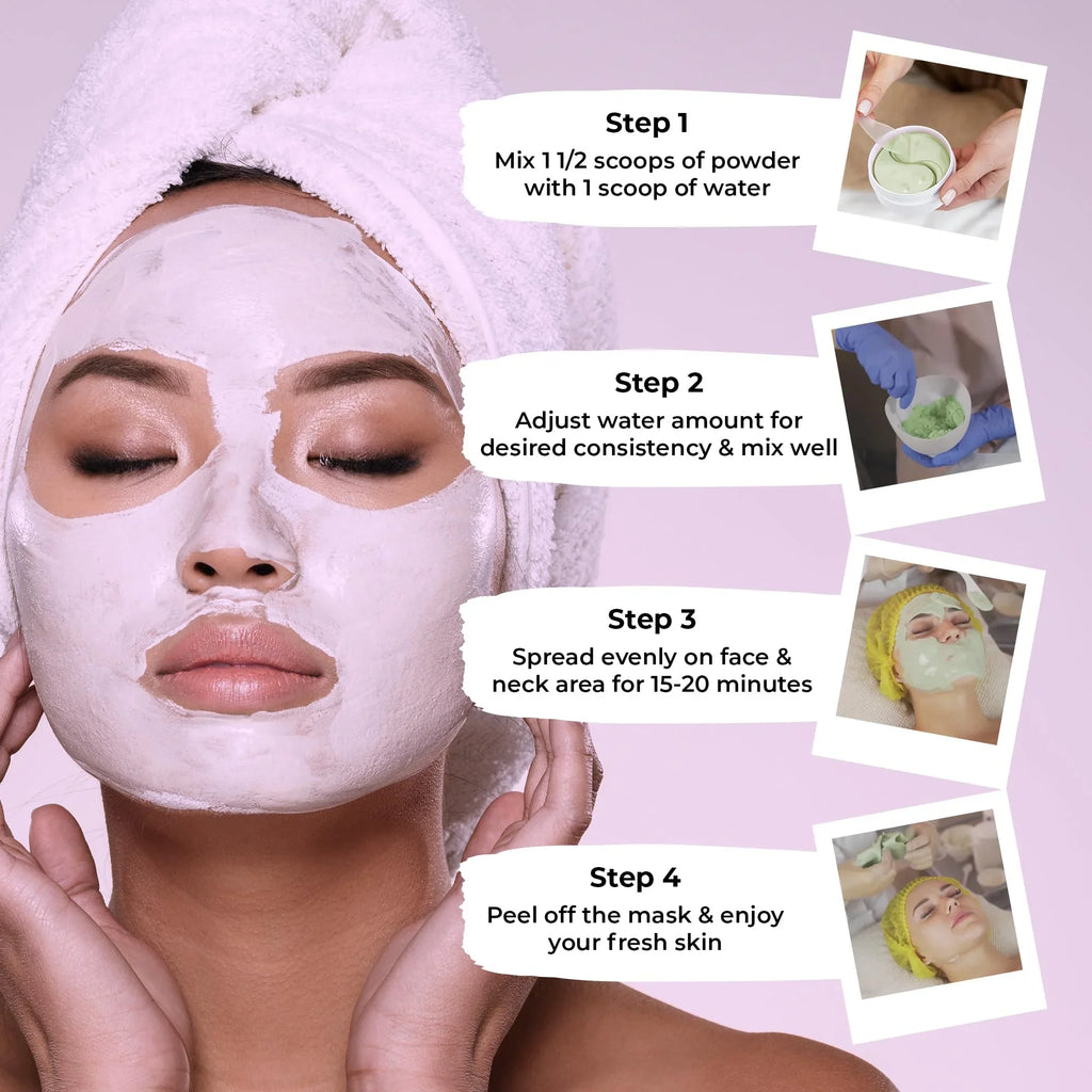 fl Facial Dark Peel Mask, Pack Professional All Reducing - Infusion Spot Jelly Mask | Facials Anti-Aging, Skin for PLLA Skin & - Treatment off Luminous Lab oz Skin Types Suitable Vampire 30 Natural