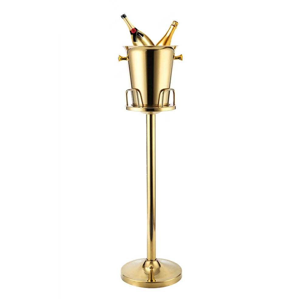 Bucket Bucket for Ice Vasque Titanium Ice Holder Bucket Champagne Home Party Hotel Gold Bar