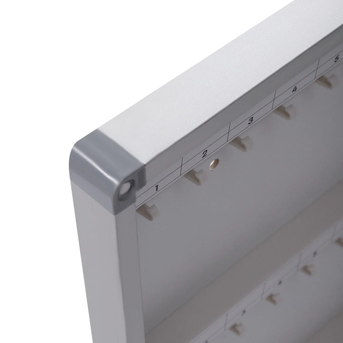 Safe 96 Key Storage Cabinet Box Organizer Silver Key Mount Box Lock Cabinet Wall