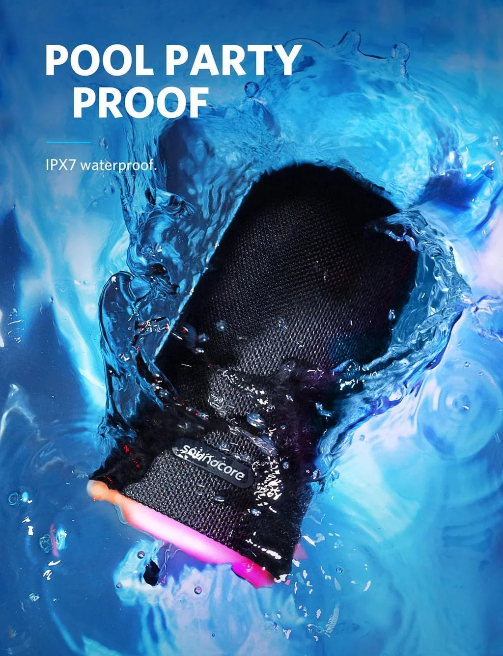 Party Waterproof Sound Speaker 360° Speaker Flare with LED Wireless Soundcore