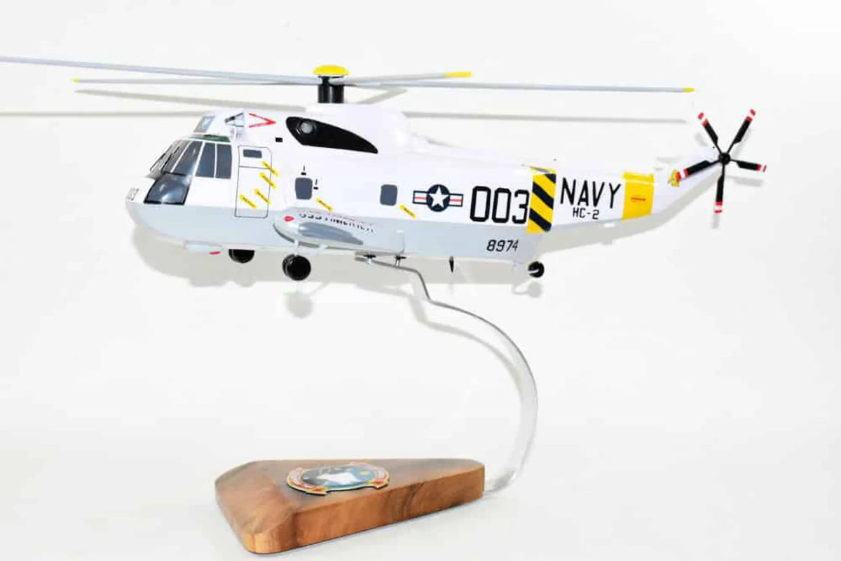 Scale HC-2 Angels Sikorsky® 16 Model SEA SH-3 Fleet KING™, (1974), Mahogany