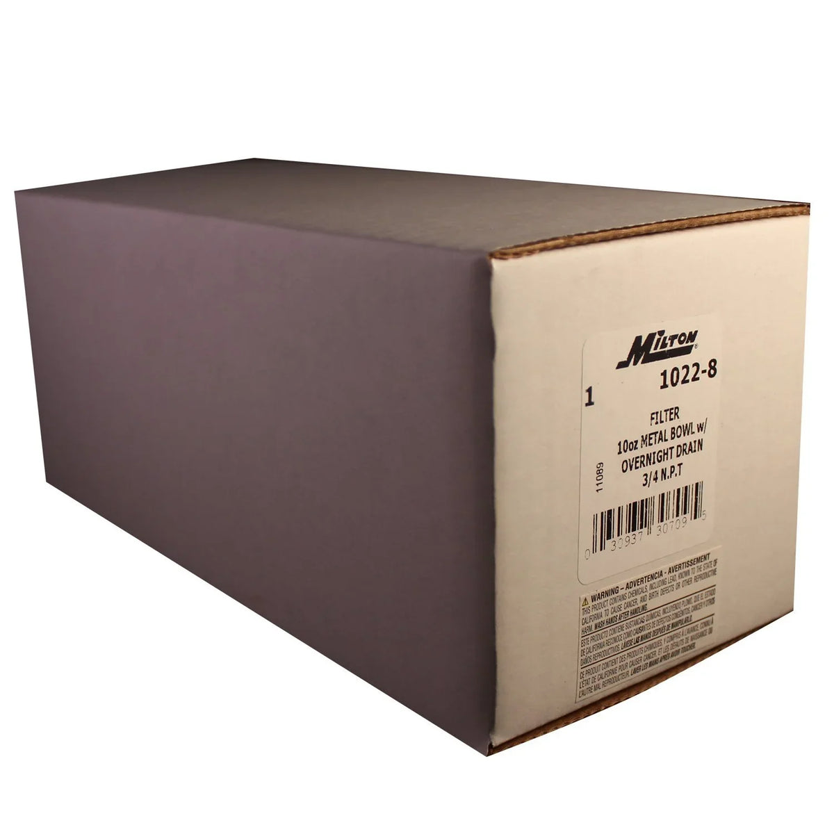 Micro Automatic Metal bowl oz. Drain bowl 3/4" Milton Milton 10 Filter, oz. NPT Industries Micro Filter NPT 10 with FRL 3/4" Metal