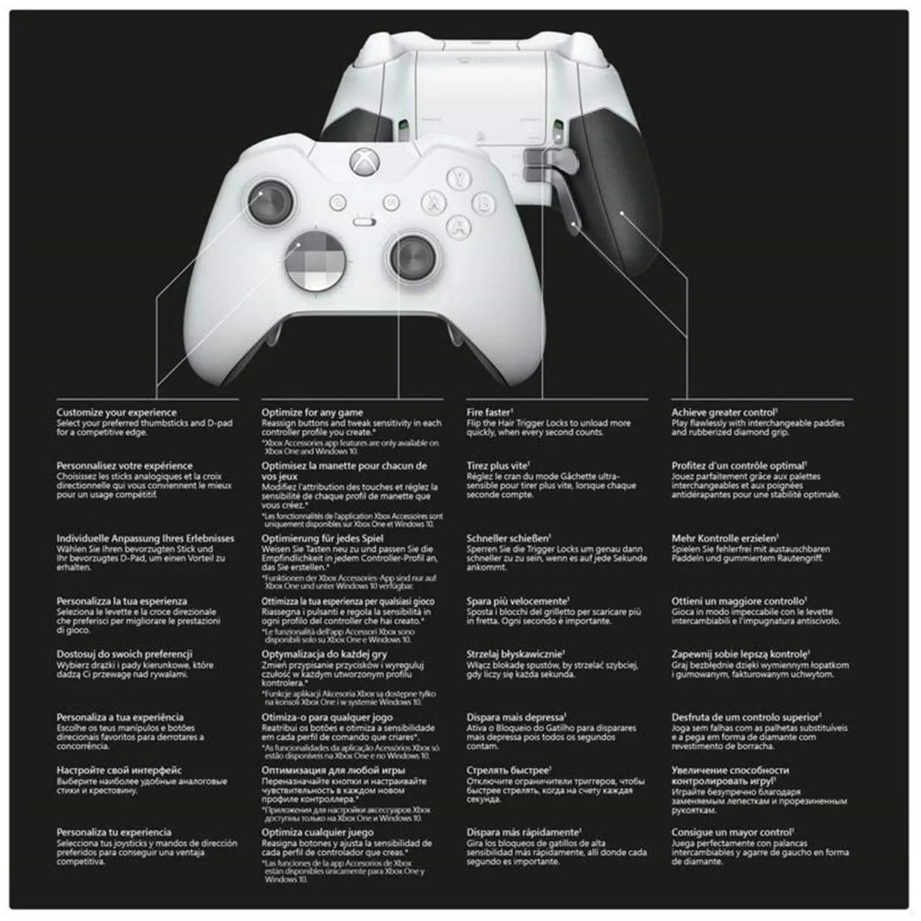 Xbox White, Platinum Retail NON Elite (Refurbished) Restored One Wireless Controller, Box