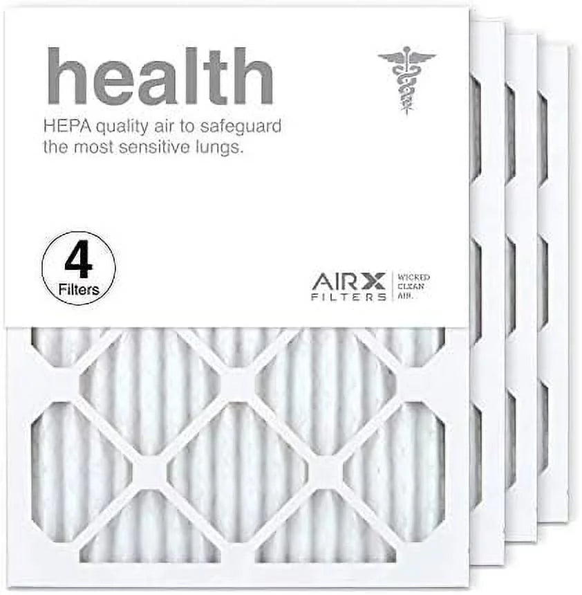 Filter, The MERV Furne In Air 4-Pk Made Pleated 16X20x1 Air Health Filter 13 HV