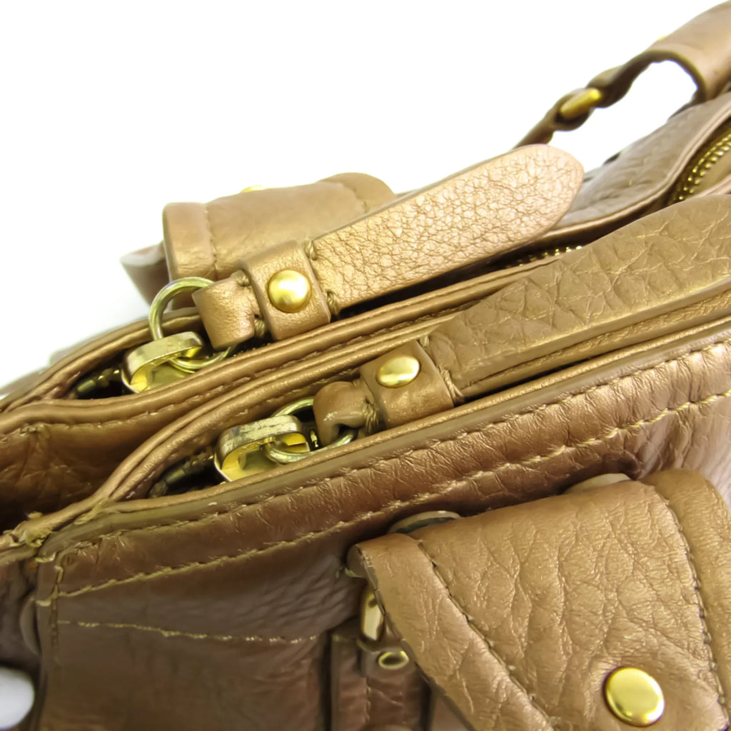 Cole Haan Pre-Owned (Good) Women's Gold Handbag Leather