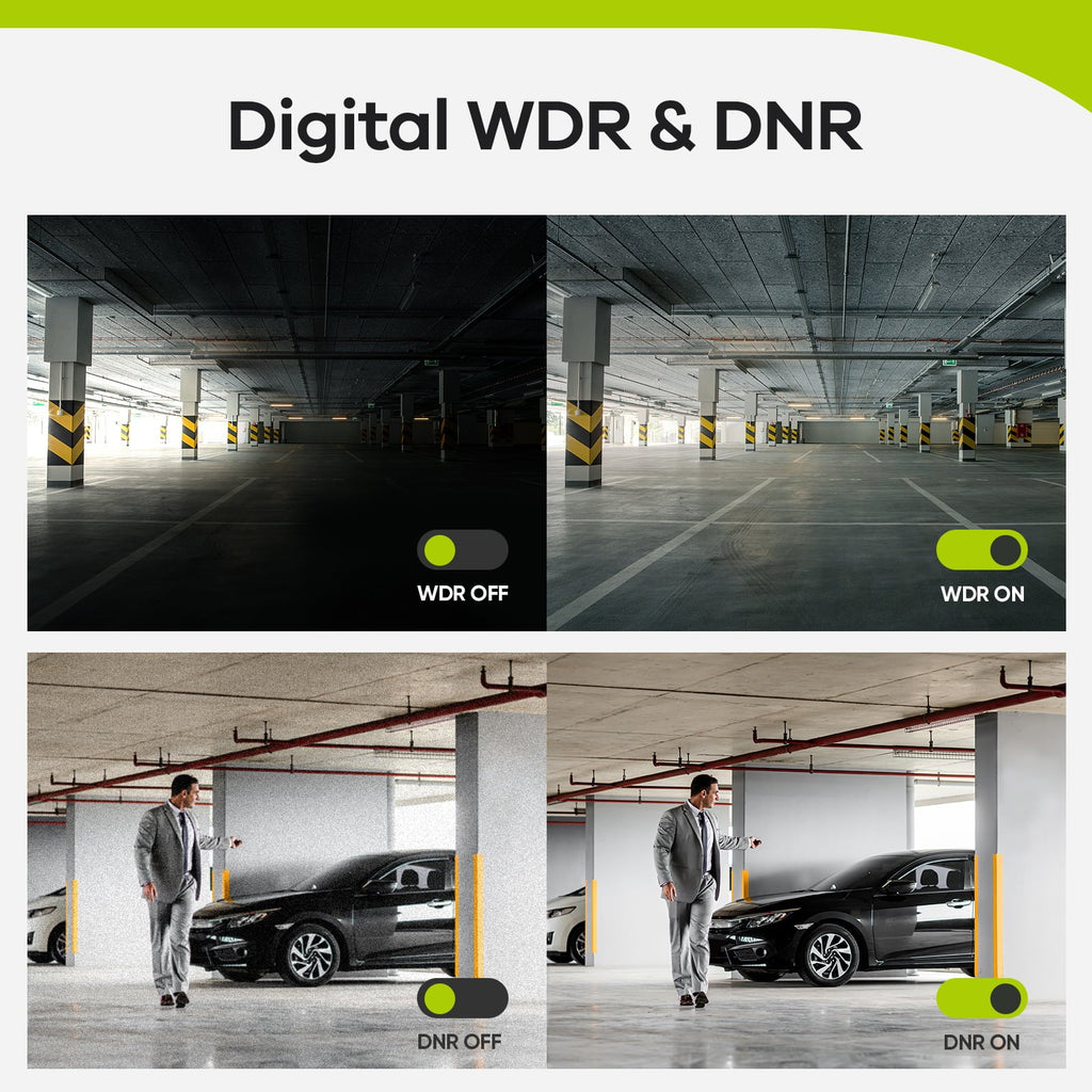 Night ft HD with Waterproof 4PCS Security 2MP 100 Security IP66 Full for DVR SANNCE exterior Vision System CCTV Camera Wired Camera