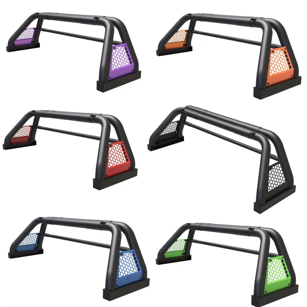 Sport Bed Truck Silverado/GMC 2019-NOW Roll Chase Rack Bar 62.9-74.7" sierra Chevy For Bar Adjustable Fit