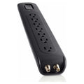 (BV10703004BLK) Belkin 7-outlet W Surge Strip Power Protector