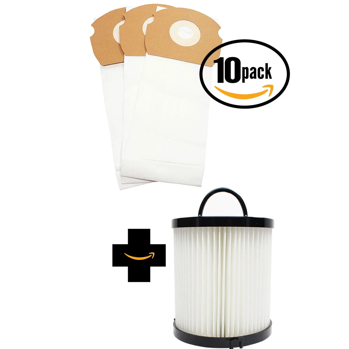 Gold AS1001AX AS Eureka Eureka Filter DCF-21 AirSpeed Dust Replacement Cup 30 Compatible Vacuum 1 & Bags Vacuum - & Bag Filter