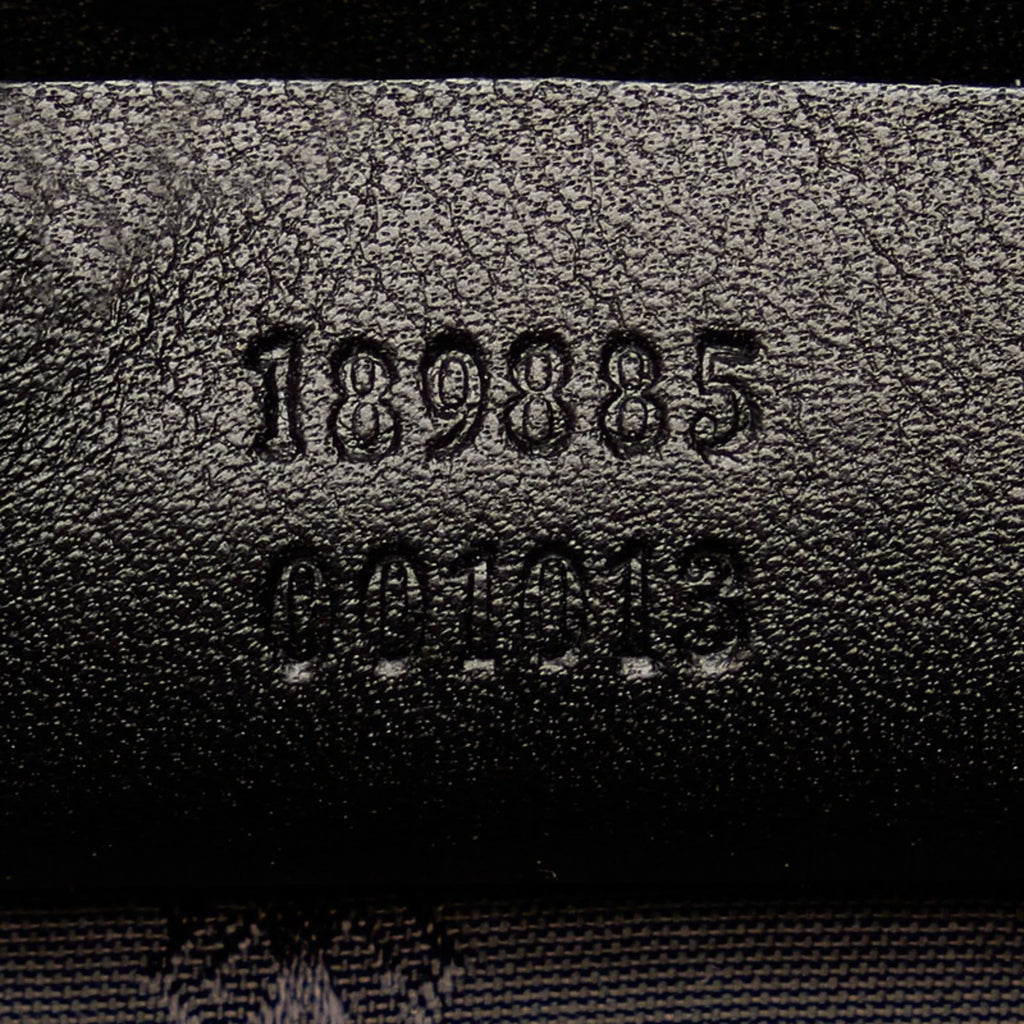 (Good) Hobo Leather Black Patent Pre-Owned Handbag Ladies Ribbon 189885 Bag