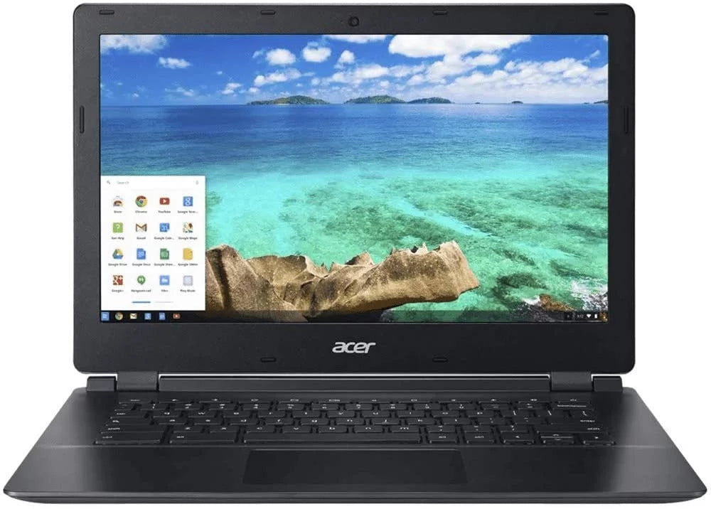 Celeron, Acer Chromebook Screen 2.10 13" GHz Pre-Owned C810-T7ZT 16GB Computer, Laptop 4GB Chrome, DDR3 RAM, Drive, SSD Hard