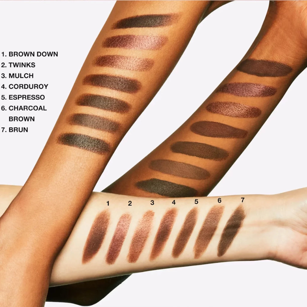 MAC Cosmetics g oz Matte Brown 1.5 / Charcoal 0.05 Shadow Eye
