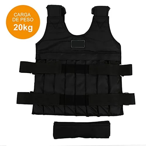 Boxing Workout 20kg Adjustable Women Weights Weight Sport and Without Vest, Training for 44LB, Capacity Bearing Fitness Jacket Exercise Black Men Weighted Vest