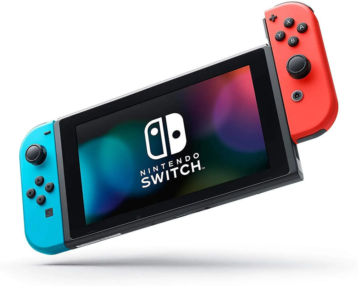 '+ + Month Case Carrying Neon Nintendo Membership Blue&Red Switch Joy-Con 12