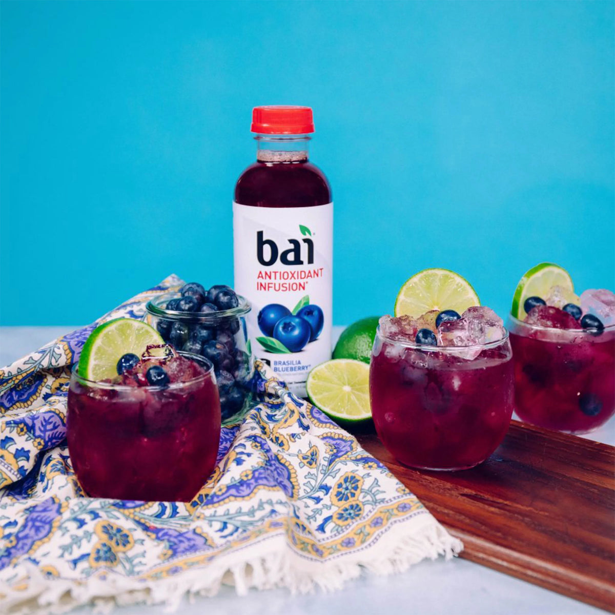18 Drink, Brasilia Blueberry, Fl Gluten-Free, Bottles Bai Infused Pack 12 Antioxidant Oz,