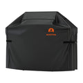 Oxford L Grill etc.(UV Cover Resistant)(72" 600D Rip Fabric Roastove Black) H, x & Broil x Dust W Heavy climate Resistant, Duty Grill Resistant, weber,Brinkmann,Char Cover, liquid for 26" & BBQ 51"