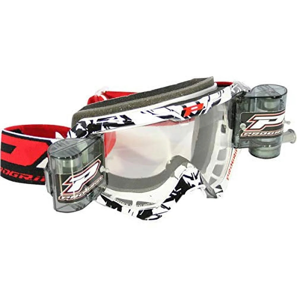 Roll Off w/Mounted 3450 Black Goggles Pro MX System Grip