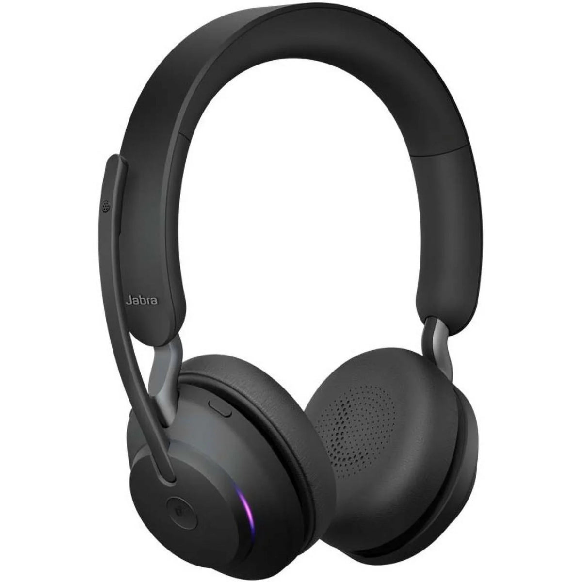 Stand Headset with USB-C USB-C Connector UC Black Ear Jabra Charging Single - - Evolve2 65 Mono