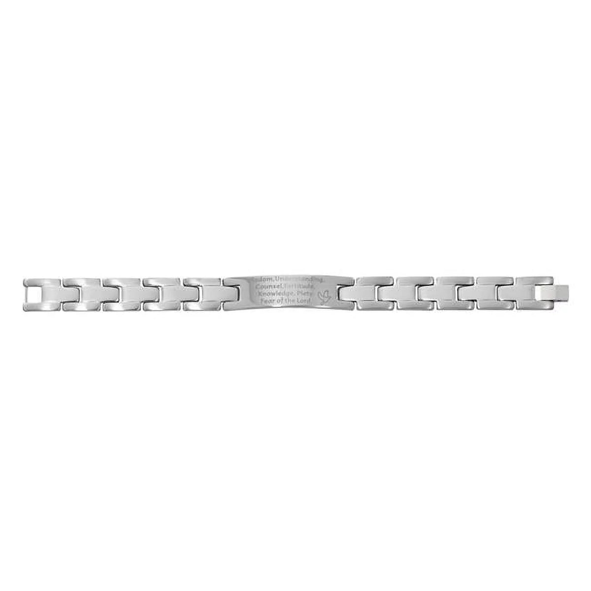BR978 Gifts Mens Holy Stainless Bracelet Spirit McVan of Boxed