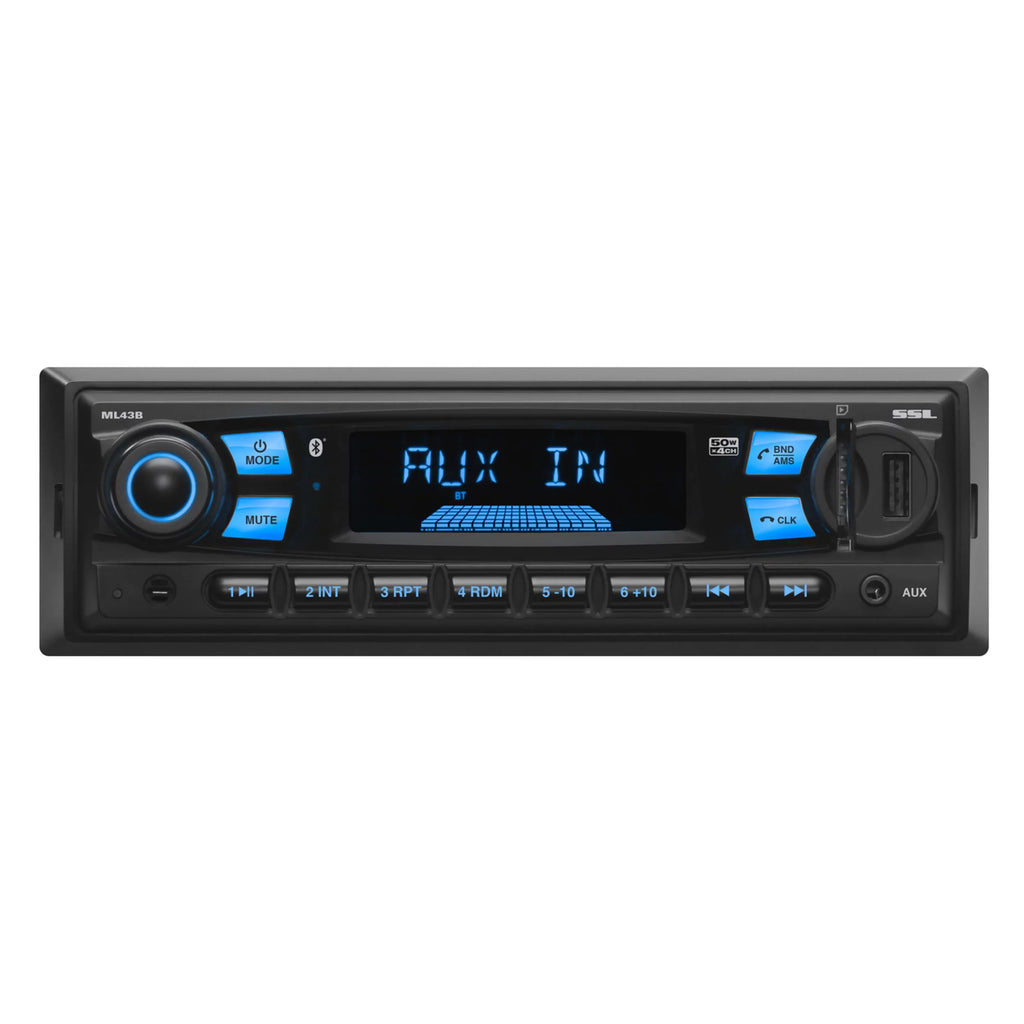 Storm Bluetooth, CD, USB, Car Laboratories AM/FM SD, No ML43B Sound Stereo,