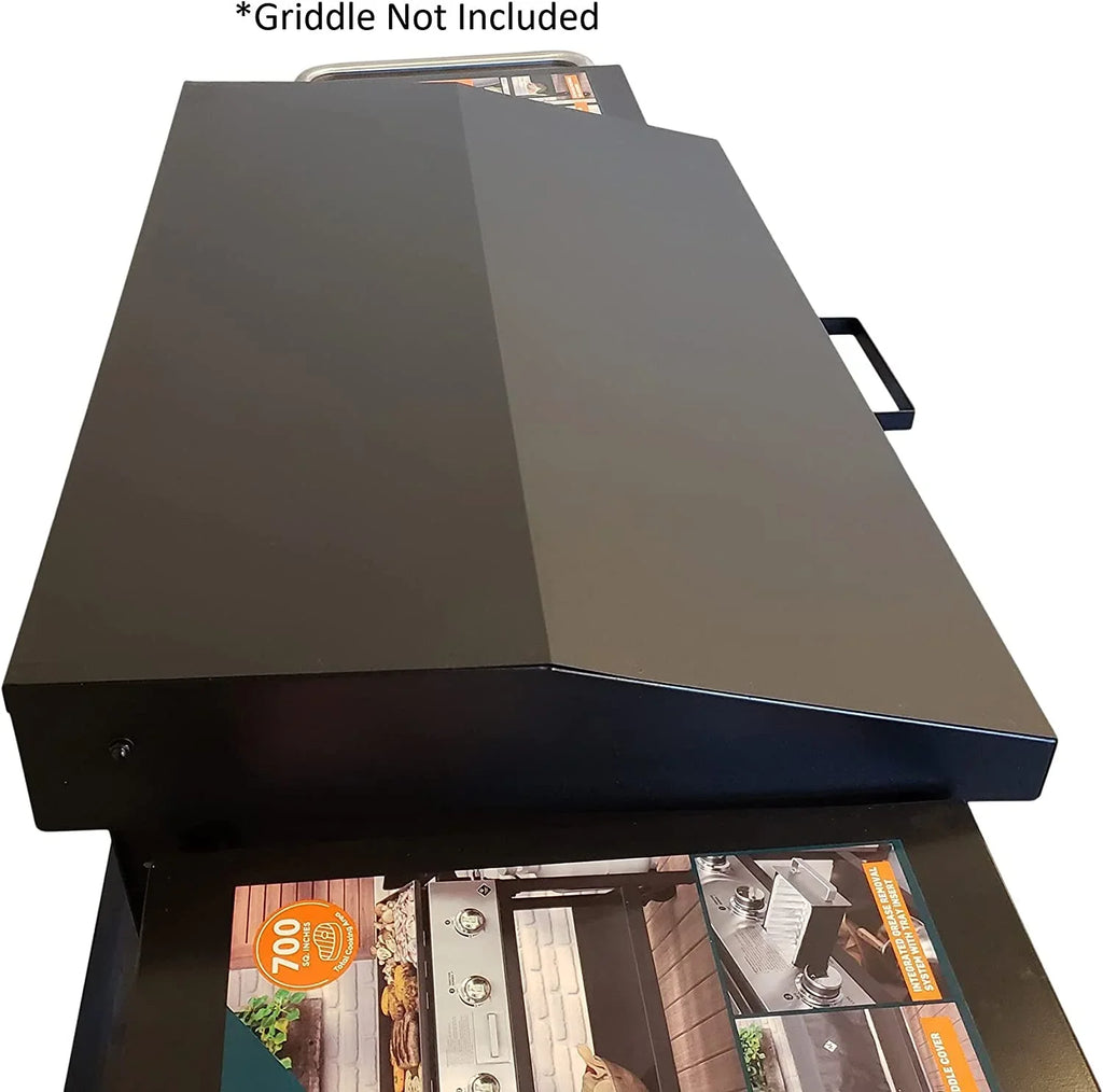 Inch (36HC-BL) 4-Burner NOT 4-Burner From Black Griddle Included, Fits 36 For Griddle Club Lid - Hinged Sam's