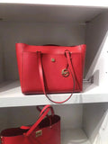 Bag Michael In Pebbled Multi Maisie Leather Large Flame Tote Kors 3-In-1 35T1G5Mt7T