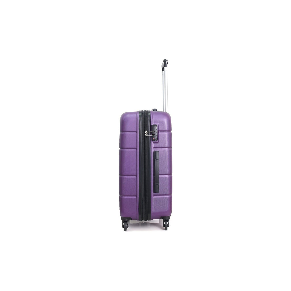 RODEZ Carry-On Luggage Purple Plastic DUKAP (DKROD00S-PUR)