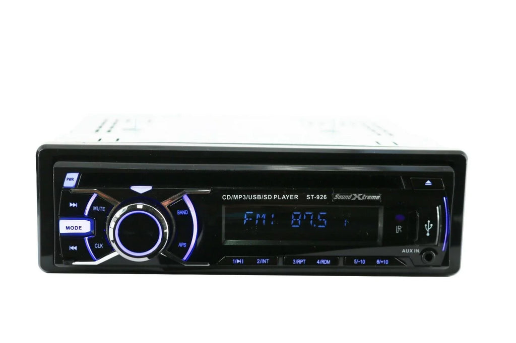 Audiobank Bundle SoundXtreme Digital ST-926 Receiver NEW AB-674 6.5" Speakers Car +2x