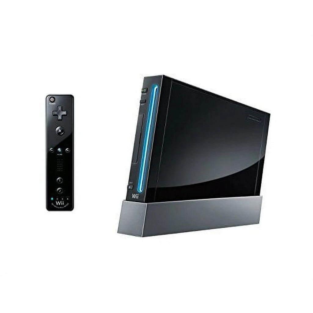 Like Nintendo Bundle + AXTION Console Black New BOLT Cleaning Wii Kit Headset Gaming