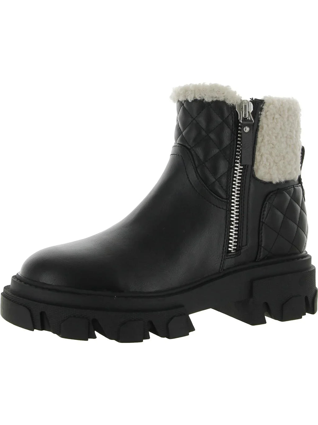Women/Adult WEST Black 8 Leather Boots NINE Colbee3 shoe dimension Women COLBEE3-BLK Ankle