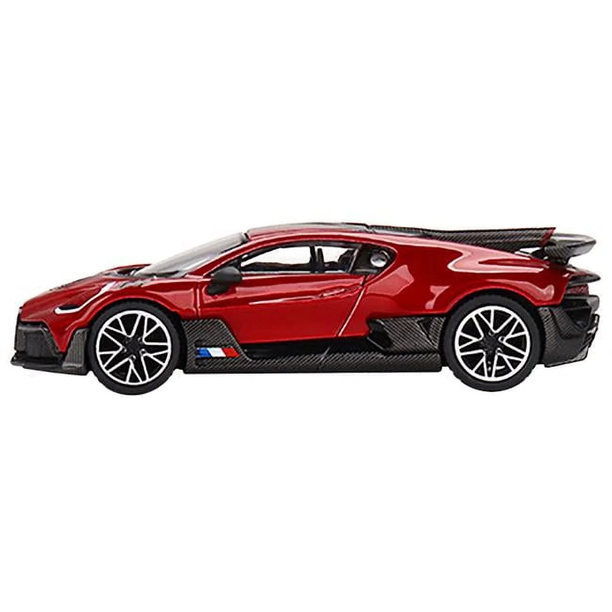 Diecast Car, Carbon Limited 1-64 Model Edition Divo & Bugatti Red Metallic