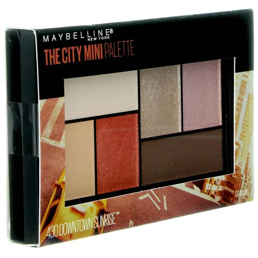 6) Maybelline oz 0.14 Sunrise, Palette The City Mini (Pack Eyeshadow Makeup, of Downtown