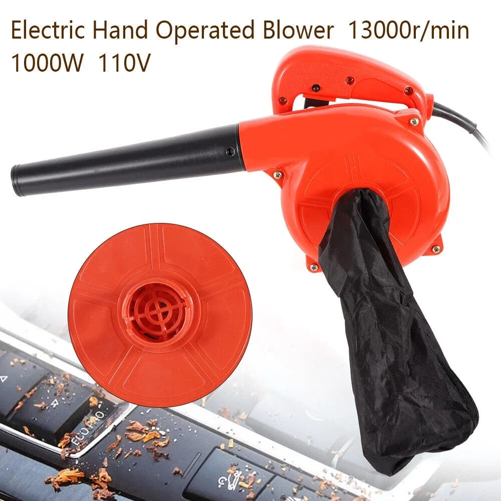 13000r/min Portable Blower 1000W Dust Cleaner Electric Air Handheld Machine Removal Computer Mini 110V ZhdnBhnos Vacuum Cleaning