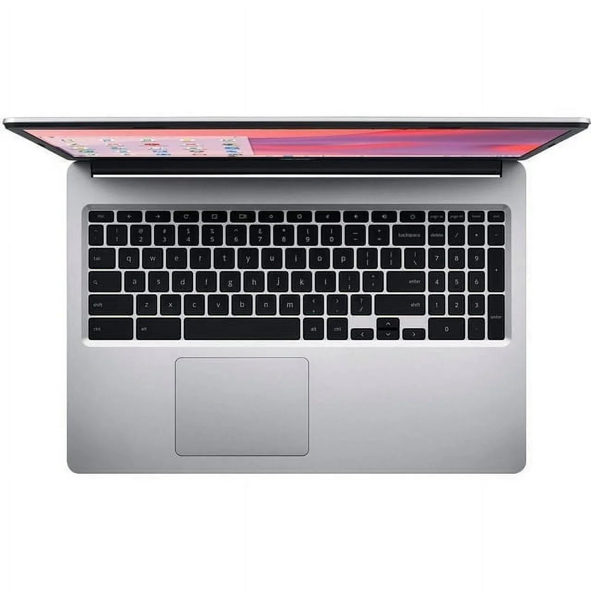 LPDDR4, 15.6" Laptop, Silver + Restored 4GB Chrome 315 Accessories 64GB Display Chromebook OS, Acer N4020, Celeron HD eMMC, Mazepoly