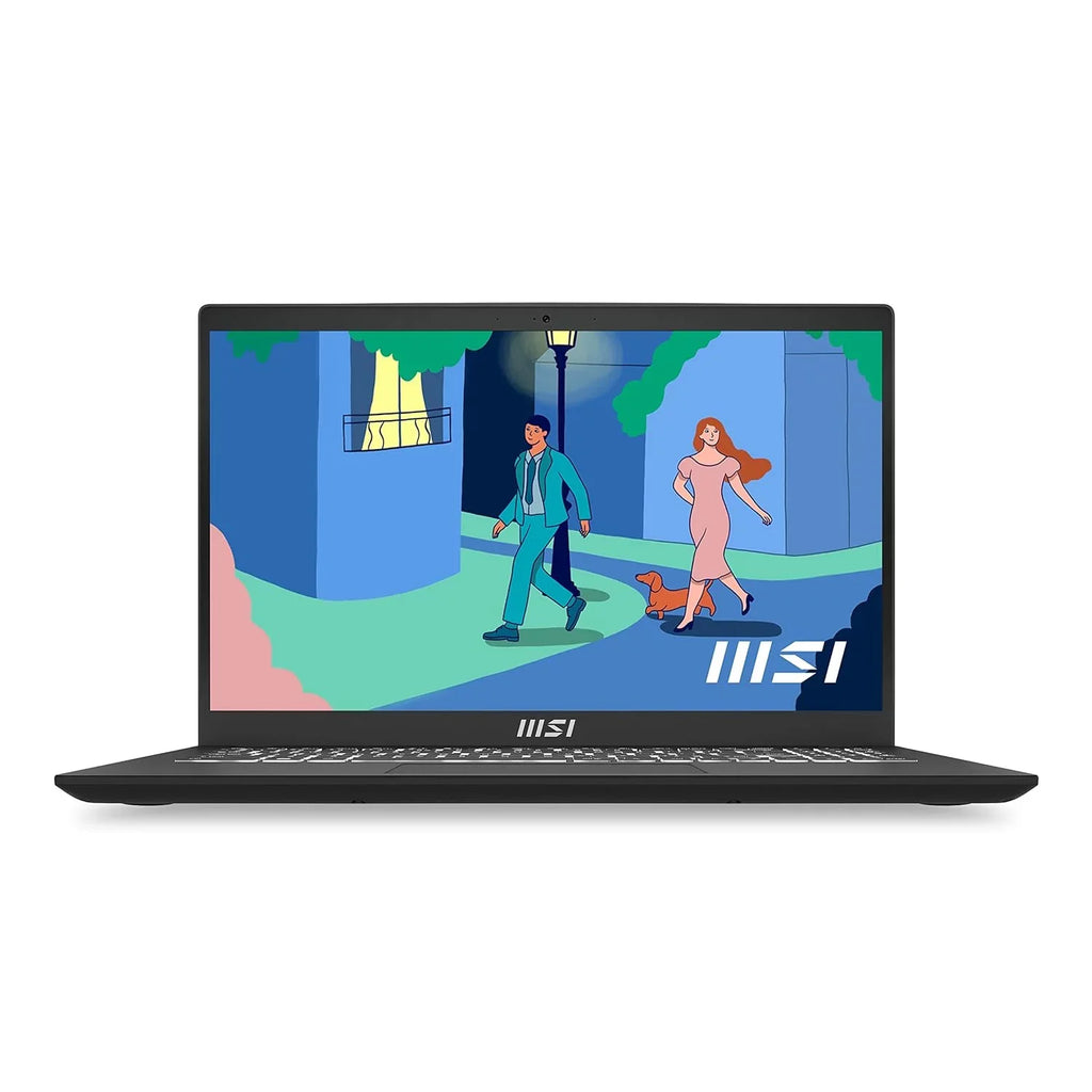 16GB Home 512GB 15.6" Restored SSD Modern Graphics i7-1255U FHD 9S7-15H112-016 Laptop (Refurbished) Windows 1920x1080 15 11 B12M Iris DDR4 Core Xe MSI