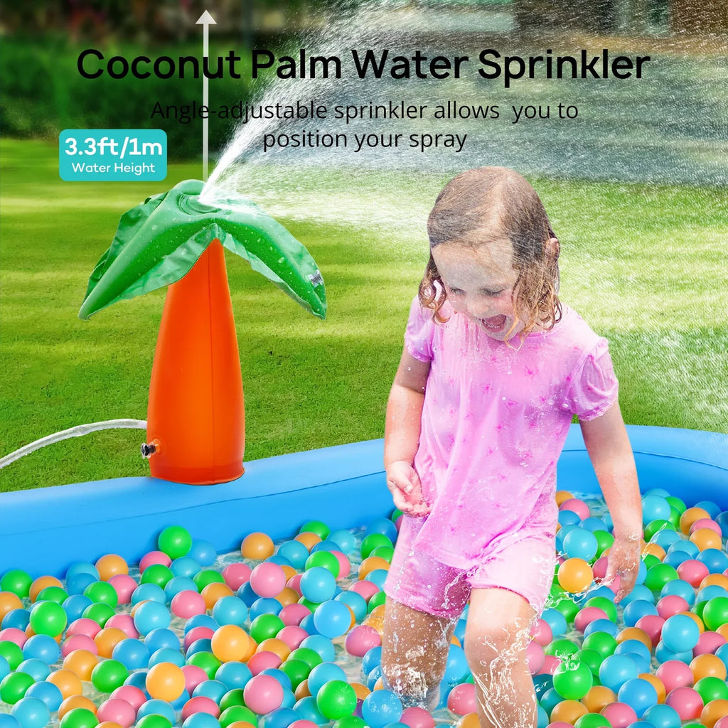 for Inflatable Pool exterior Above 95 Rectangular Backyard, Family, x Toddlers, 40in Kids, Sable Swimming Ground, Pool, x 75