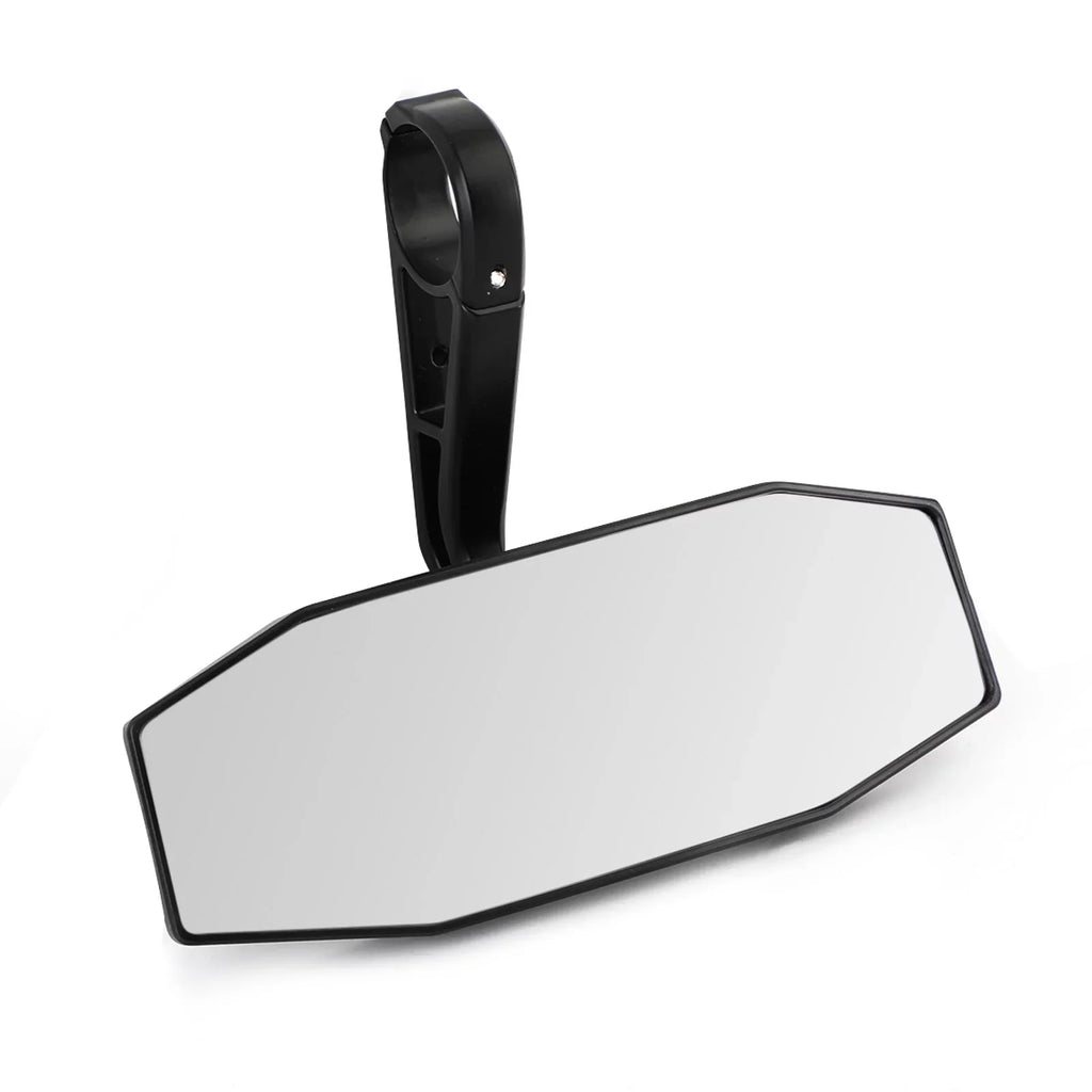 View Mirror 1.75" 1000 Polaris General Rear 10" UTV Clamp Motor RZR for XP Genic Center