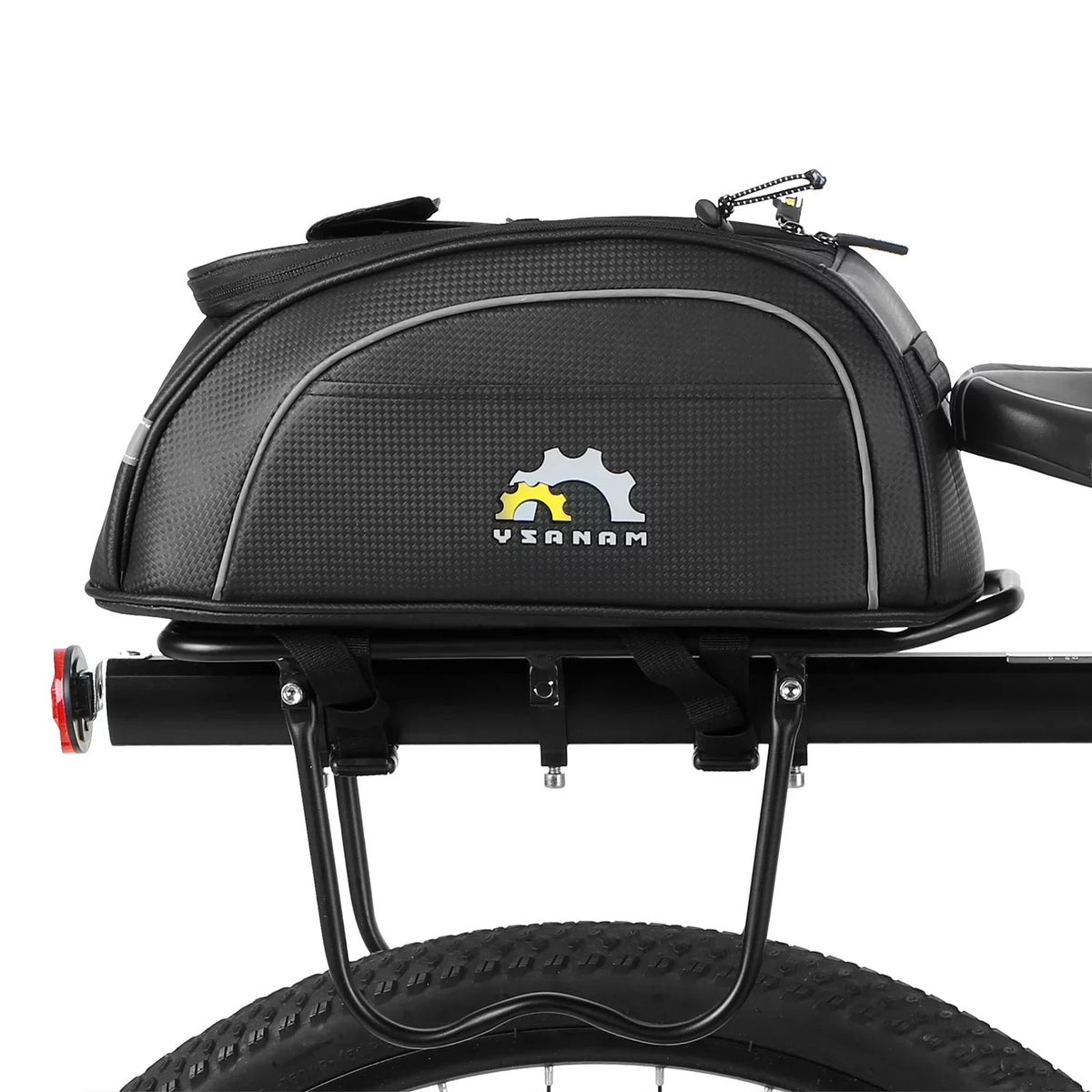 Waterproof MTB Insulated Carrier Bag Pannier Bag Bike Bag Trunk Rear Rack Cooler Bag Cycling Storage Luggage