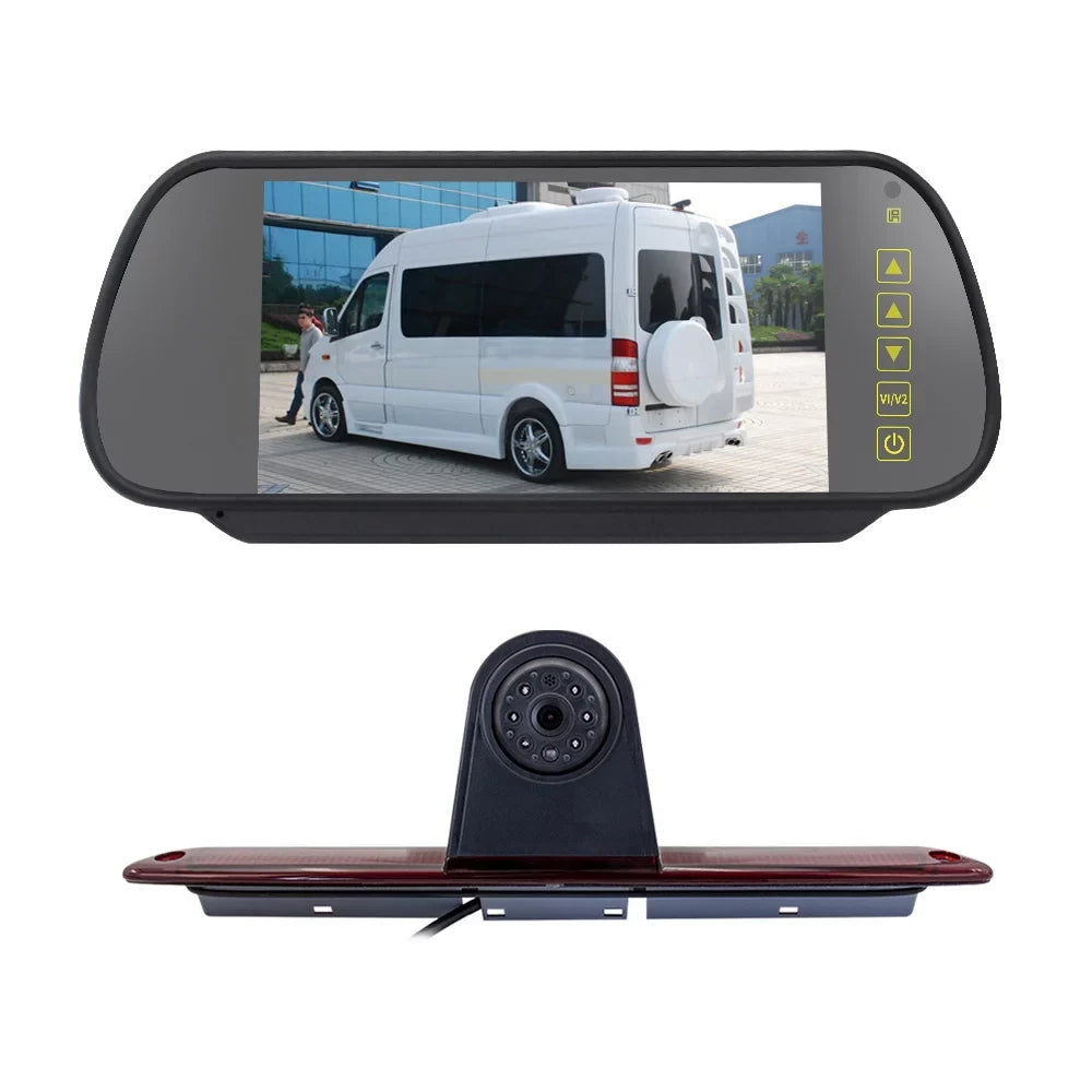 for Backup Monitor) -Benz moobody Vans 7in Brake Crafter Sprinter/ (with Parking