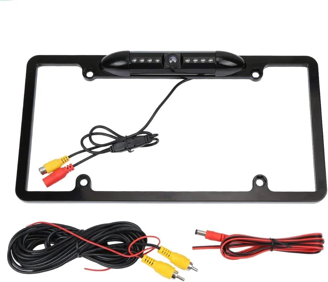 KWM950BW Plate for KW-M950BW Backup Frame Black Camera Rearview JVC License